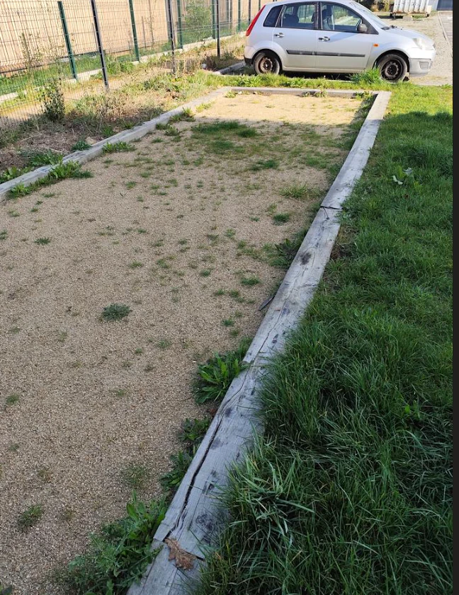 amenagement allee de jardin ploemeur — avant